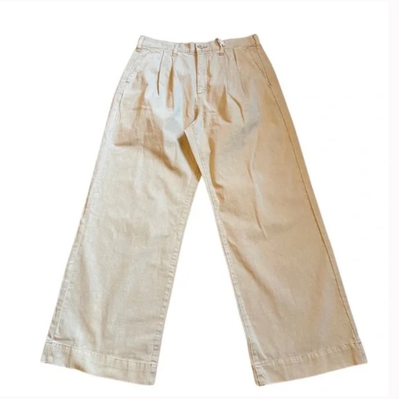 PISTOLA Ellery High Rise Wide Leg Pleated Trouser women’s size 30P - Picture 2 of 5